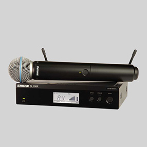 舒爾BLX24R/BETA58 手持無(wú)線話筒