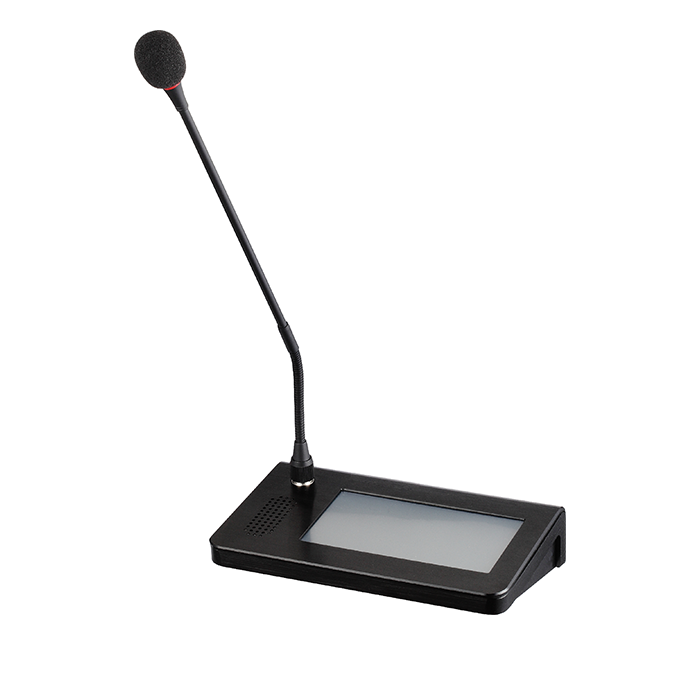 ZGR7807  7寸觸摸屏網絡尋呼對講話筒