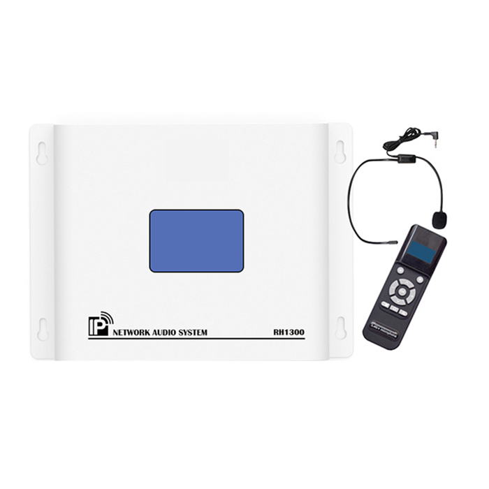 ZGR7871GSB  4.3寸觸摸屏網絡點播終端帶2.4G話筒帶備份功能