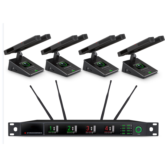 BK-9734  U段一拖四無線會議（雙方管）