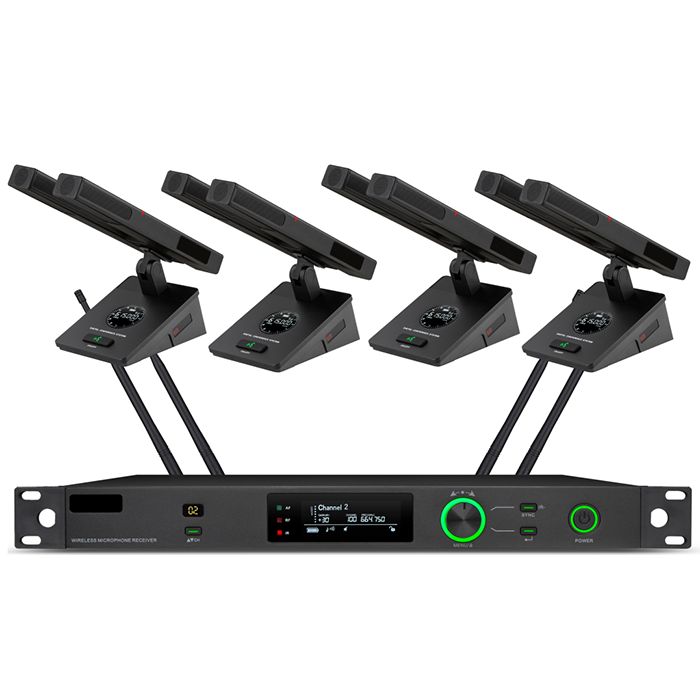 BK-8664  無線視像一拖四會議（雙方管）