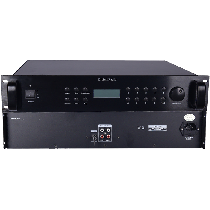 ZGR7308Y  FM數(shù)字調(diào)諧器（帶RS485）