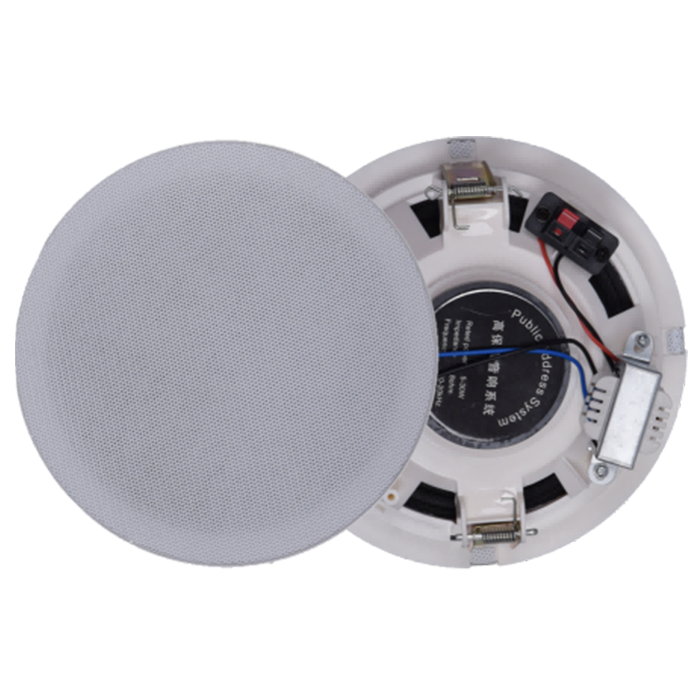 ZY106T  6寸10W無后罩吸頂揚(yáng)聲器