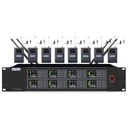 JSU-9868  一托八無線領(lǐng)夾/頭戴話筒