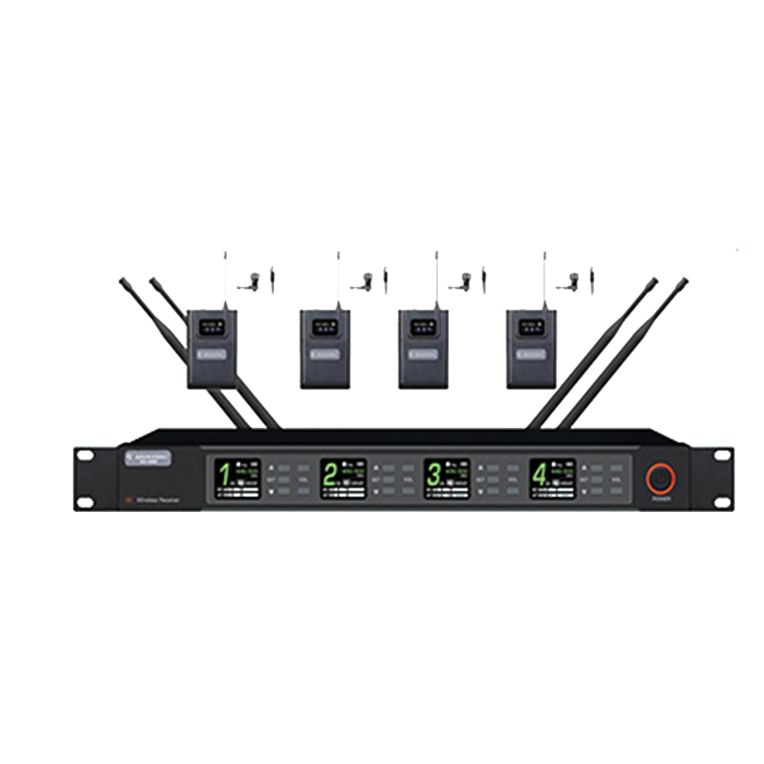 JSU-9468  一托四無線領(lǐng)夾/頭戴話筒