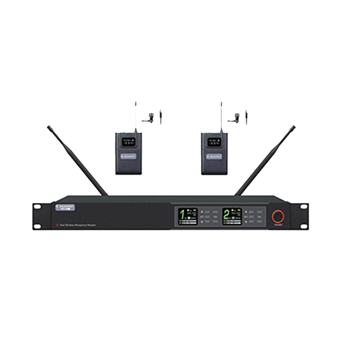 JSU-9268  一托二無線領夾/頭戴話筒