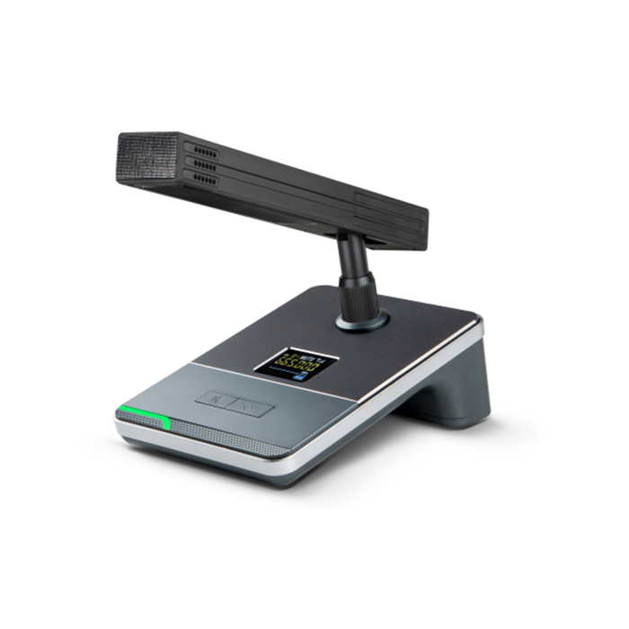 XLM-8539B  無線陣列數字會議系統代表單元（配鋰電池）