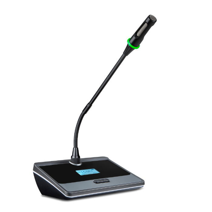 XLM-8531B  無線數(shù)字會議系統(tǒng)代表單元（選配討論或視像跟蹤功能）